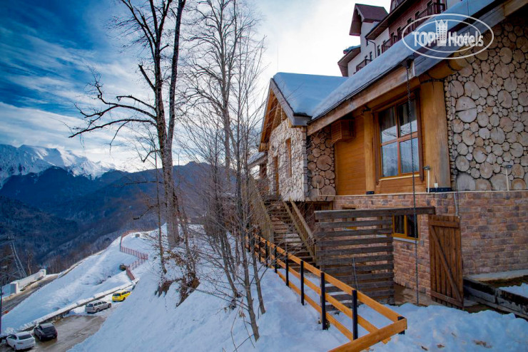 Hotelier's photos Big Family Chalet with Jacuzzi Rosa Khutor
