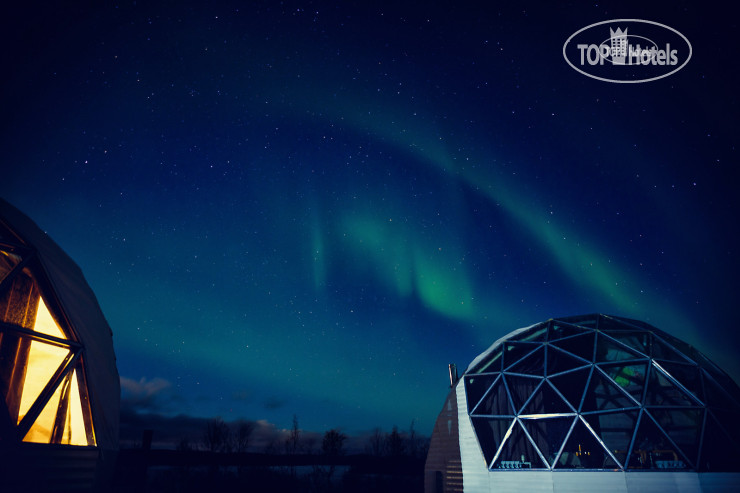 New photos from tourists Aurora Village