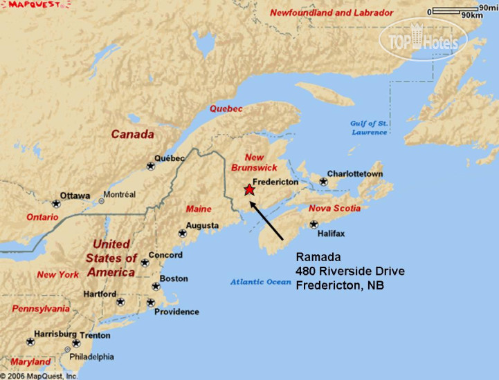 New photos from tourists Ramada Fredericton 3*