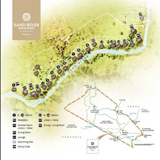 Hotel photo Sand River Masai Mara by Elewana 5*