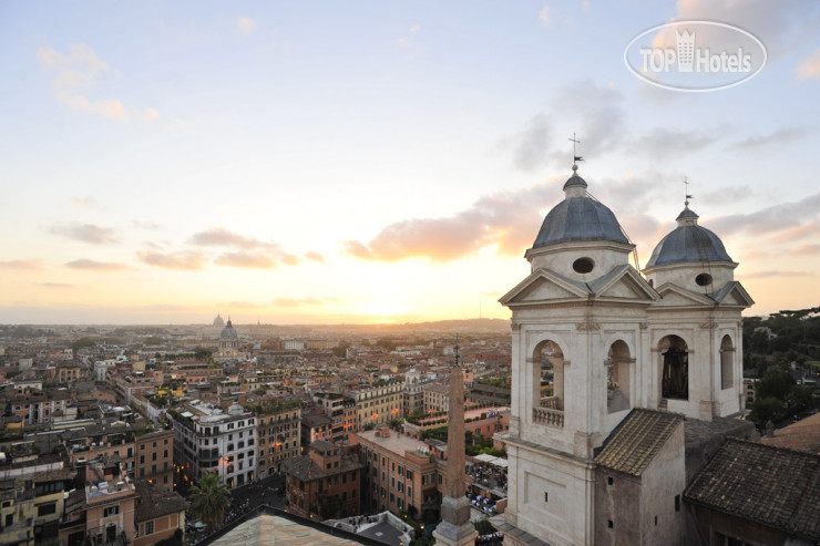 New photos from tourists Hassler Roma 5*