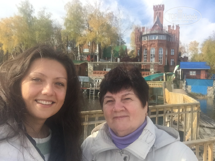 New photos from tourists Замок на озере Увильды