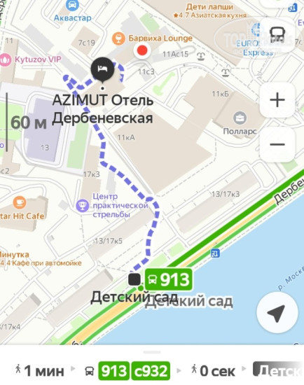 New photos from tourists AZIMUT Отель Дербеневская 3*